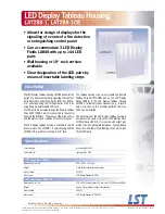 LST LAT288-1 Specification Sheet preview