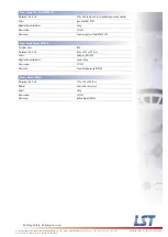 Preview for 3 page of LST NTM2408-1 Specifications