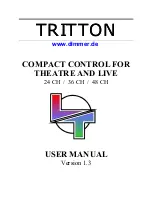 Предварительный просмотр 1 страницы LT-Light TRITTON-24 User Manual