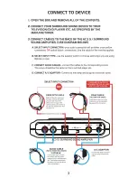 Предварительный просмотр 3 страницы LTB Audio Systems AC3 5.1 Installation Manual