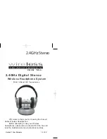 Предварительный просмотр 1 страницы LTB Audio Systems LTB-WRST User Manual