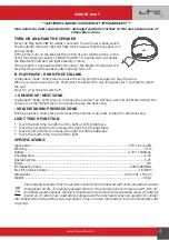 Предварительный просмотр 3 страницы Ltc Audio 10-5581 User Manual