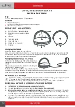 Предварительный просмотр 12 страницы Ltc Audio 10-5581 User Manual