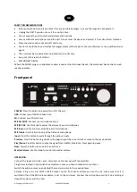 Предварительный просмотр 2 страницы Ltc Audio 10-7001 User Manual