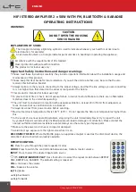 Предварительный просмотр 2 страницы Ltc Audio 10-7051 User Manual