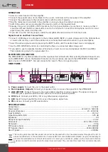 Предварительный просмотр 4 страницы Ltc Audio 10-7051 User Manual