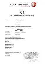 Preview for 10 page of Ltc Audio 10-7094 User Manual