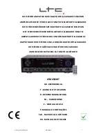 Ltc Audio ATM6500BT User Manual preview