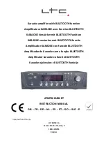 Ltc Audio ATM7000USB-BT Instruction Manual предпросмотр