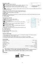 Предварительный просмотр 13 страницы Ltc Audio FREESOUND-PARIS Instruction Manual