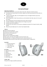 Предварительный просмотр 2 страницы Ltc Audio HDJ100BT-BL Instruction Manual