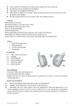 Предварительный просмотр 9 страницы Ltc Audio HDJ100BT-BL Instruction Manual