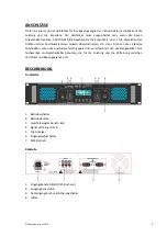 Предварительный просмотр 9 страницы Ltc Audio LTC1500 Instruction Manual