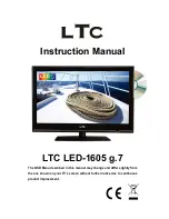 Предварительный просмотр 58 страницы LTC LED-1605 g.7 Instruction Manual