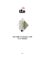 Предварительный просмотр 1 страницы LTE GlC130D User Manual