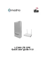 LTE inadria LC300 Quick Start Manual preview