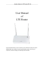 LTE LTE-S4 User Manual предпросмотр