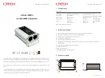 Ltech Artnet-DMX-1 Manual предпросмотр