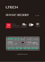 Ltech DMX512 Instruction Manual предпросмотр