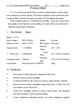 Предварительный просмотр 3 страницы Ltech LT-311 User Instructions