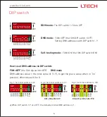 Предварительный просмотр 5 страницы Ltech LT-904-DIP Manual