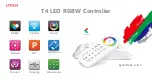 Предварительный просмотр 1 страницы Ltech T4 LED RGBW Instruction Manual