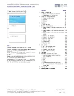 Предварительный просмотр 2 страницы LTG VFC Series Instruction/Use/Maintenance  Instructions