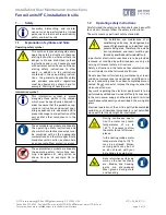 Предварительный просмотр 3 страницы LTG VFC Series Instruction/Use/Maintenance  Instructions