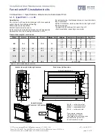 Предварительный просмотр 14 страницы LTG VFC Series Instruction/Use/Maintenance  Instructions