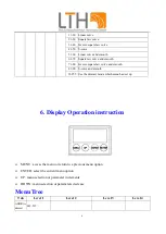 Предварительный просмотр 9 страницы LTH 18442 User Manual