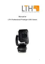 Preview for 1 page of LTH LTH Professional Prestige 4.000 Xenon Manual