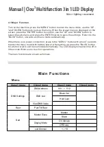 Предварительный просмотр 6 страницы LTH SquareLED Clou3 Manual
