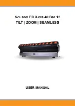 Предварительный просмотр 2 страницы LTH Squareled X-tra 40 Bar 12 User Manual