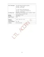 Preview for 23 page of Ltl Acorn Ltl-3310 Series User Manual