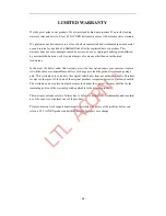 Preview for 34 page of Ltl Acorn Ltl-5511 MG User Manual