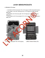 Предварительный просмотр 29 страницы Ltl Acorn Ltl-5511 Series User Manual