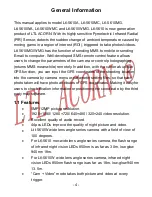 Preview for 3 page of Ltl Acorn Ltl-5610 Series User Manual