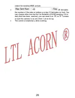 Предварительный просмотр 30 страницы Ltl Acorn Ltl-6310-3G User Manual