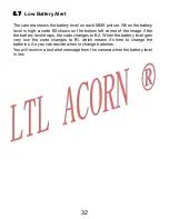 Предварительный просмотр 34 страницы Ltl Acorn Ltl-6310-3G User Manual