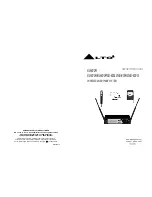 LTO AU-800G Owner'S Manual предпросмотр