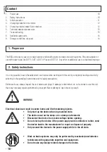 Предварительный просмотр 10 страницы LTR BSG 012_FW Manual