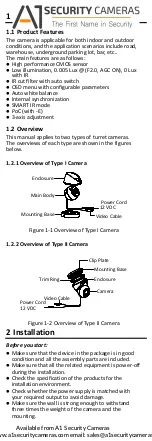 Preview for 4 page of LTS CMHT1722WE-28 User Manual