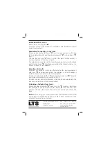 Предварительный просмотр 7 страницы LTS Torpedo 500 LED Installation Instruction