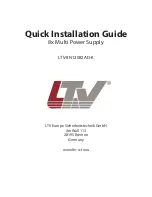 LTV LTV-8N12082AD-K Quick Installation Manual preview