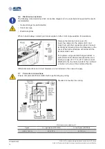 Предварительный просмотр 14 страницы LU-VE Alfa LU-VE Optigo FMD Instruction Manual