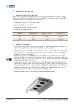 Предварительный просмотр 4 страницы LU-VE ALFA Optigo CD Instruction Manual