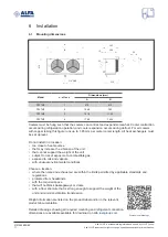 Предварительный просмотр 11 страницы LU-VE ALFA ptigo PF27MC Instruction Manual