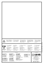 Preview for 16 page of LU-VE SHL H Series Installation And Maintenance  Instruction