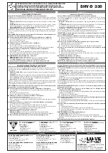 LU-VE SHVN Series Installation And Maintenance  Instruction preview