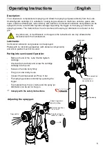 Preview for 5 page of Lube Shuttle mato LubeJet-eco Operating Instructions Manual